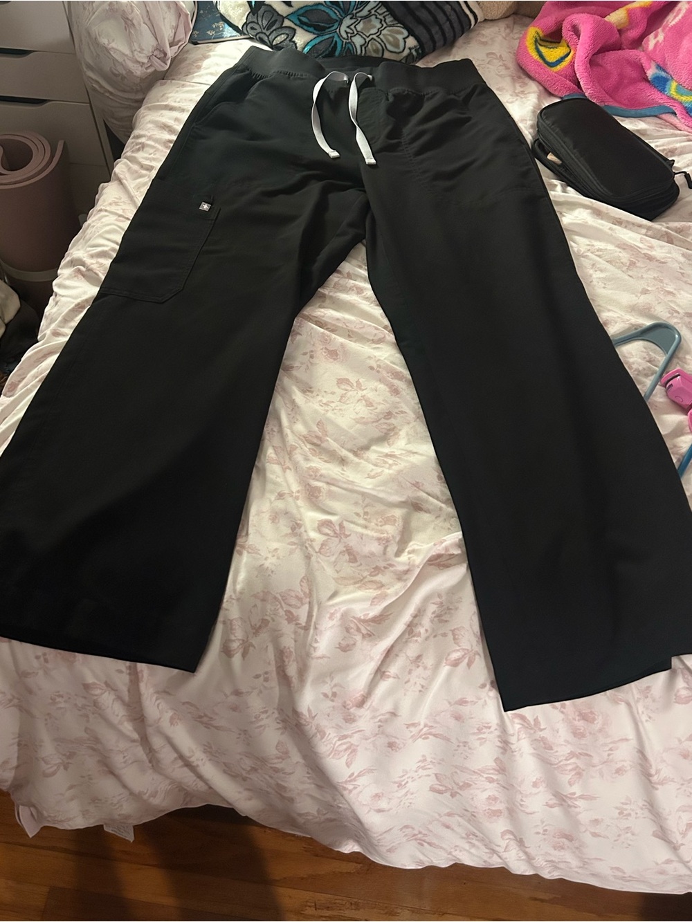 Figs Isabel High-Rise Wide-leg Scrub Pant